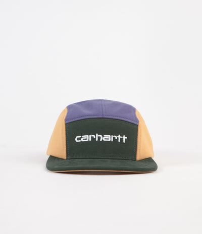 Carhartt Tricol Cap - Dark Teal / Cold Viola / Winter Sun