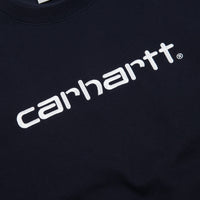 Carhartt Tricol Crewneck Sweatshirt - Dark Navy thumbnail