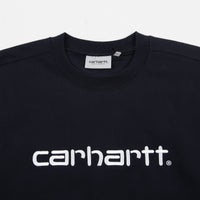 Carhartt Tricol Crewneck Sweatshirt - Dark Navy thumbnail