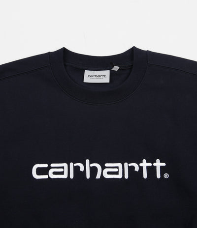 Carhartt Tricol Crewneck Sweatshirt - Dark Navy