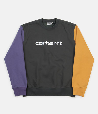 Carhartt Tricol Crewneck Sweatshirt - Dark Teal