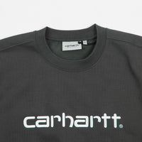 Carhartt Tricol Crewneck Sweatshirt - Dark Teal thumbnail