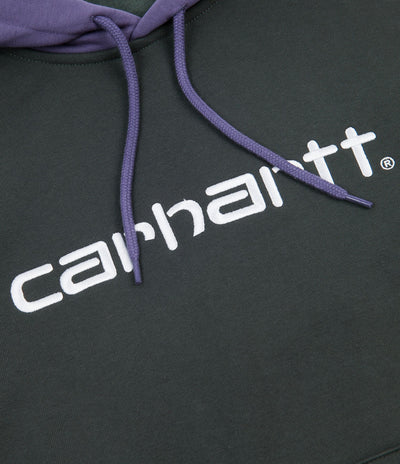 Carhartt Tricol Hoodie - Dark Teal