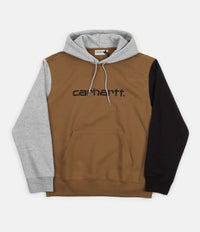 Carhartt Tricol Hoodie - Hamilton Brown