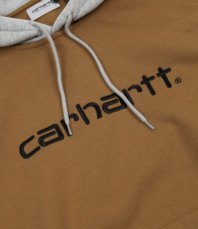 Carhartt Tricol Hoodie - Hamilton Brown