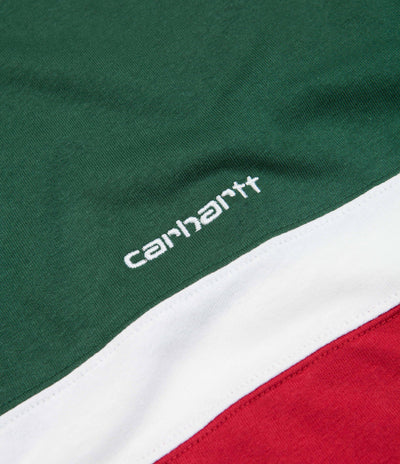 Carhartt Trin T-Shirt in Treehouse and White / Arcade