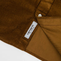 Carhartt Triple Madison Cord Shirt - Tawny / Black / Dark Iris thumbnail