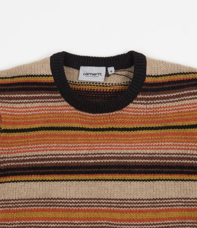 Carhartt Tuscon Crewneck Sweatshirt - Tuscon Stripe / Offroad
