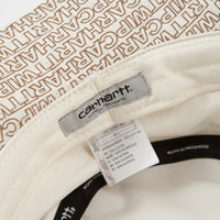 Carhartt Typo Bucket Hat - Wax / Hamilton Brown thumbnail
