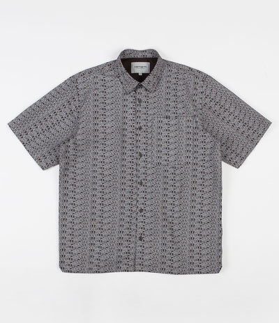 Carhartt Typo Short Sleeve Shirt - Tobacco / Wax