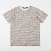 Carhartt Typo T-Shirt - Wax / Hamilton Brown thumbnail