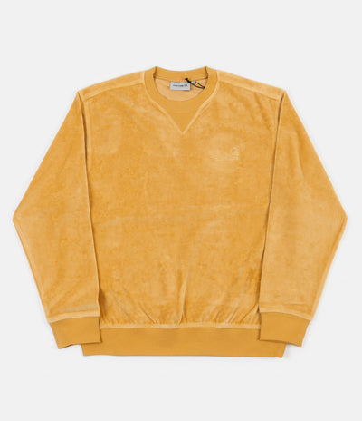 Carhartt United Script Crewneck Sweatshirt - Winter Sun