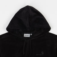 Carhartt United Script Hoodie - Black thumbnail