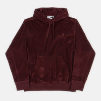 Carhartt United Script Hoodie - Bordeaux thumbnail