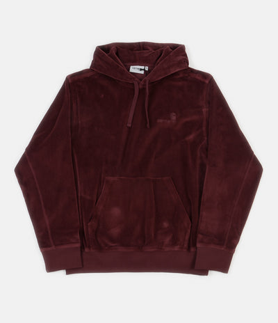 Carhartt United Script Hoodie - Bordeaux