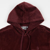 Carhartt United Script Hoodie - Bordeaux thumbnail