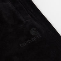 Carhartt United Script Sweatpants - Black thumbnail