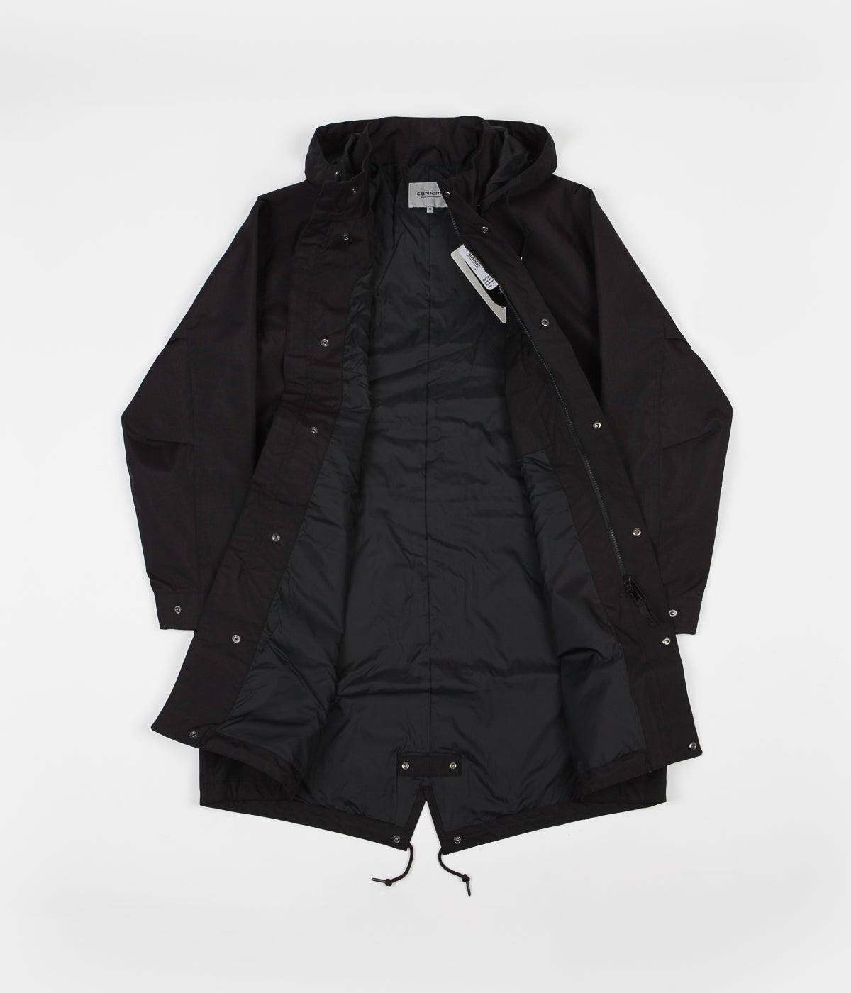 Carhartt Visner Parka Jacket - Black | Flatspot