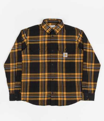 Carhartt Wallace Shirt - Wallace Check / Black