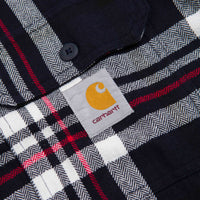 Carhartt Wallace Shirt - Wallace Check / Dark Navy thumbnail