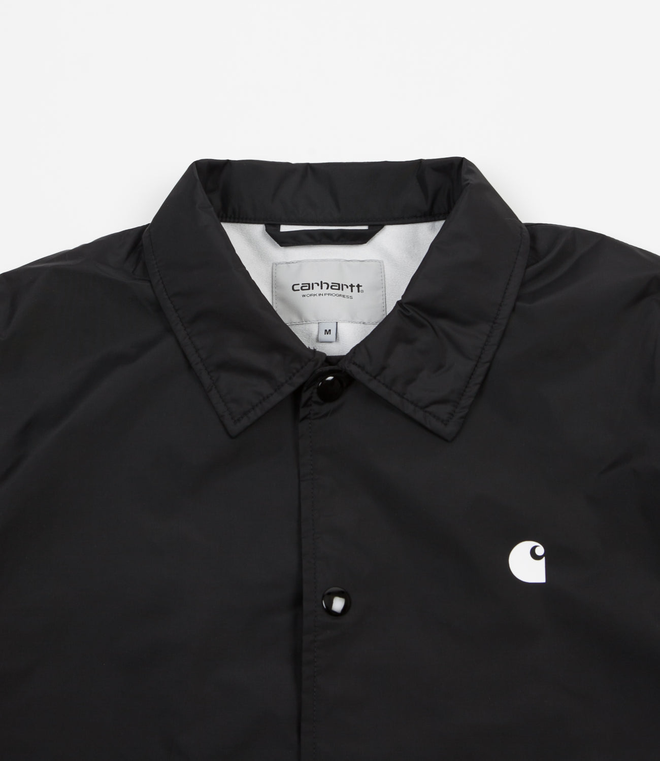 Carhartt WIP Coach Jacket - Black / White | Flatspot