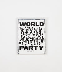 Carhartt World Party Shower Curtain - White / Black