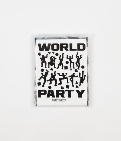 Carhartt World Party Shower Curtain - White / Black