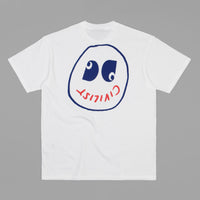Carhartt x Civilist Logo T-Shirt - White thumbnail