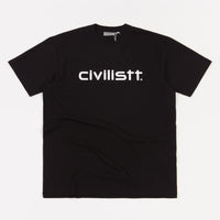 Carhartt x Civilist Script T-Shirt - Black / White thumbnail