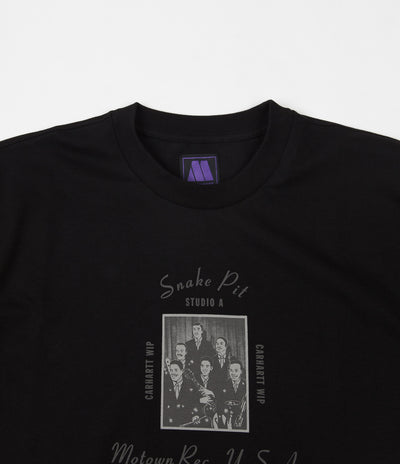 Carhartt x Motown Snake Pit T-Shirt - Black