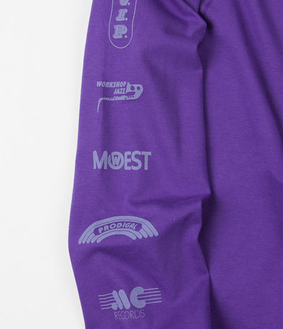 Carhartt x Motown Sublabels Long Sleeve T-Shirt - Prism Violet
