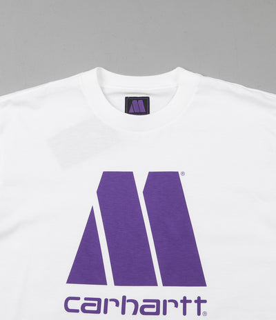 Carhartt x Motown T-Shirt - White / Prism Violet