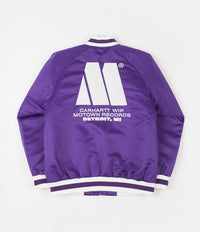 carhartt wipmotownrecords versity jacket