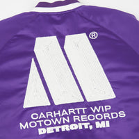 Carhartt x Motown Varsity Jacket - Prism Violet thumbnail
