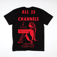 Carhartt x PAM Radio Club All Channels T-Shirt - Black thumbnail