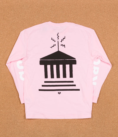 Carhartt x PAM Radio Club Athens Long Sleeve T-Shirt - Vegas Pink