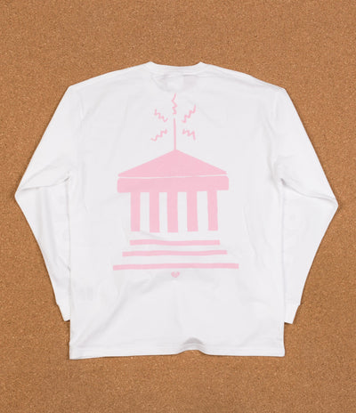 Carhartt x PAM Radio Club Athens Long Sleeve T-Shirt - White
