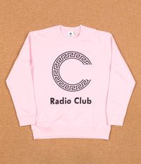 Carhartt x PAM Radio Club Logo Sweatshirt - Vegas Pink / Black