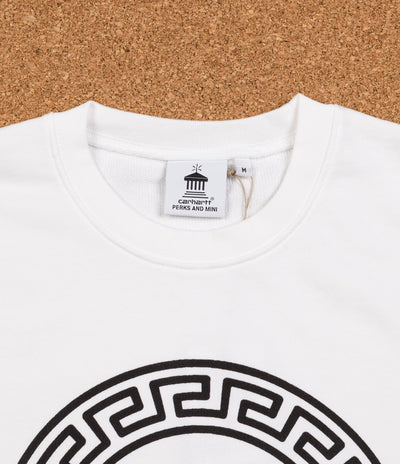 Carhartt x PAM Radio Club Logo Sweatshirt - White / Black