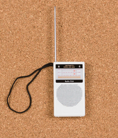 Carhartt x PAM Radio Club Portable Radio - White