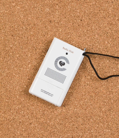Carhartt x PAM Radio Club Portable Radio - White