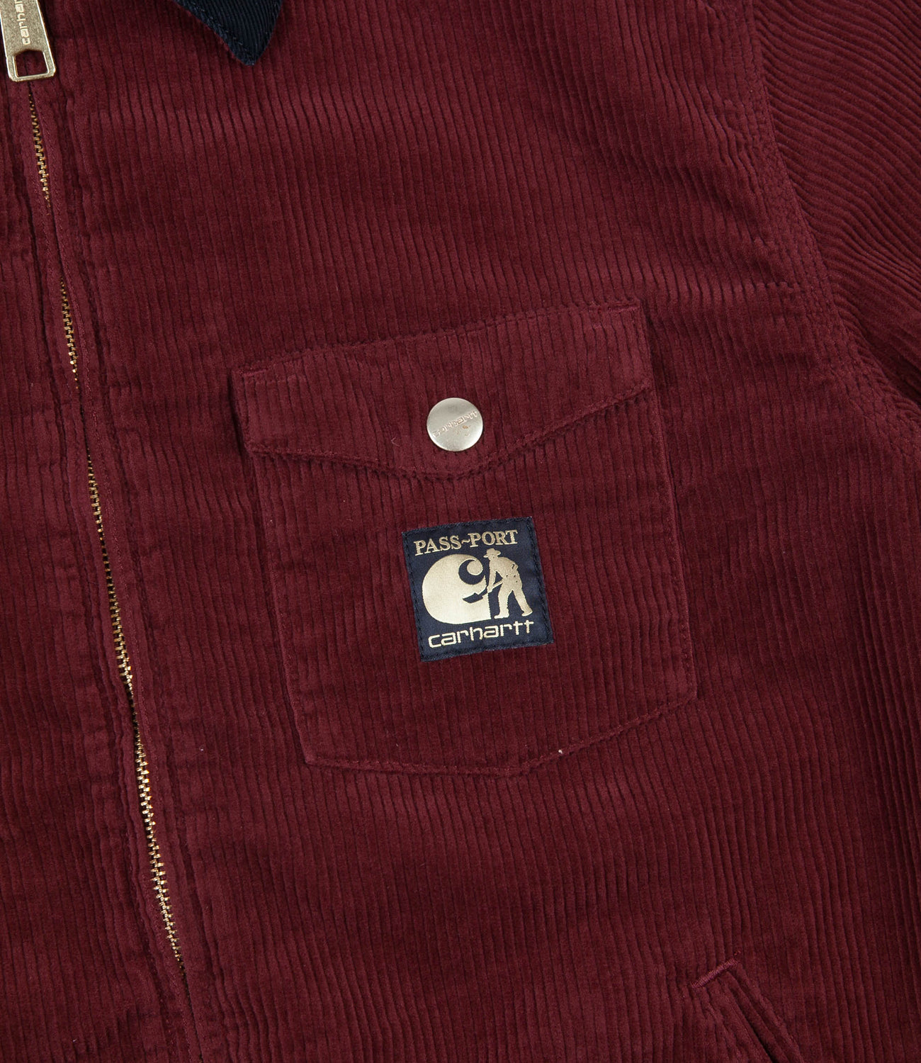 Carhartt x Pass Port Pass Port Jacket - Burnt Red | Flatspot