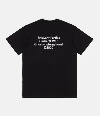 Carhartt x Relevant Parties Ghostly T-Shirt - Black