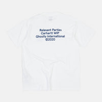 Carhartt x Relevant Parties Ghostly T-Shirt - White thumbnail
