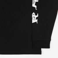 Carhartt x Relevant Parties Ninja Tune Long Sleeve T-Shirt - Black / White thumbnail