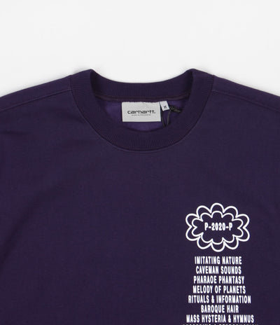 Carhartt x Relevant Parties Public Possession Crewneck Sweatshirt - Blue / Light Blue