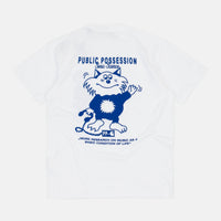 Carhartt x Relevant Parties Public Possession T-Shirt - White / Blue thumbnail