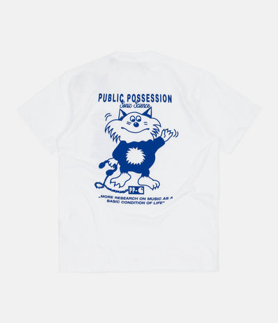 Carhartt x Relevant Parties Public Possession T-Shirt - White / Blue