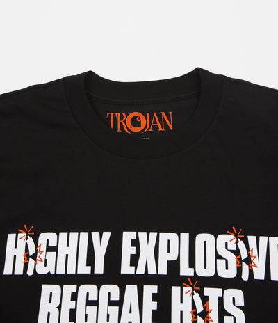 Carhartt x Trojan Records Explosion Long Sleeve T-Shirt - Trojan Black