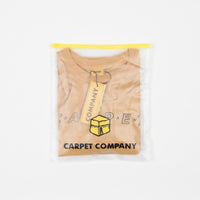 Carpet Co. Pigment Dyed Puff Ink T-Shirt - Mustard thumbnail